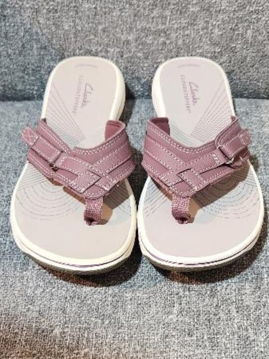 Cloudsteppers by Clarks Shoes - Clarks Cloudsteppers Breeze Sea Sandals Purple